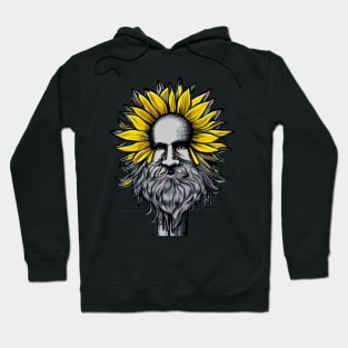 Sunflower Gnome Vintage Hoodie